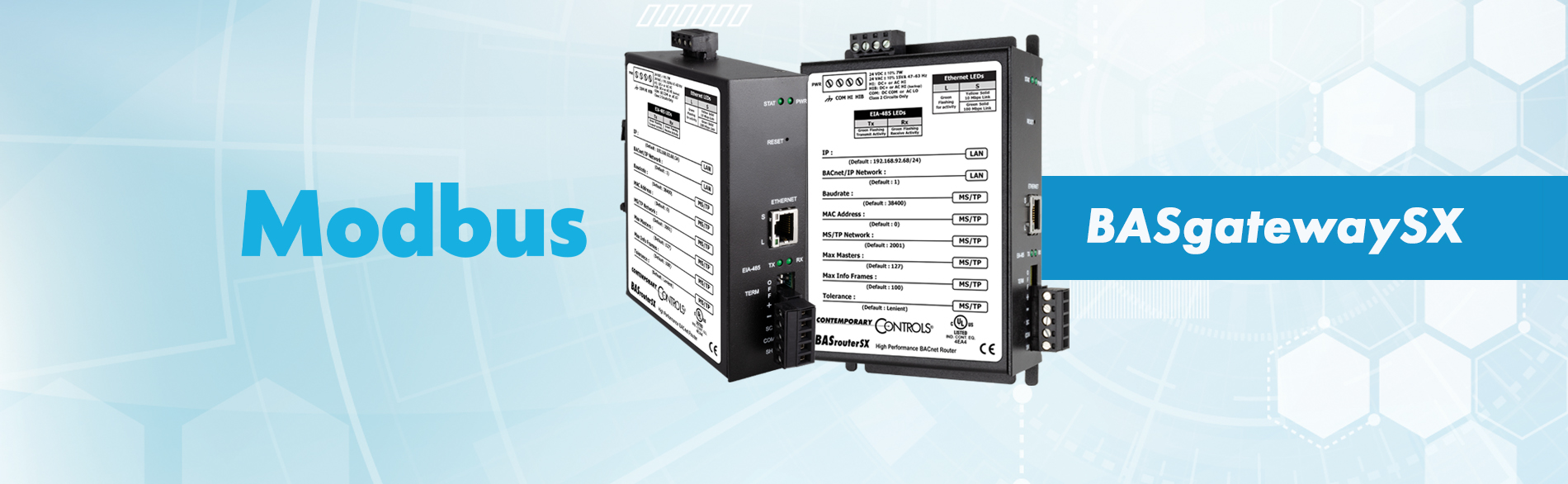 basgatewaysx with modbus logo